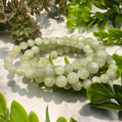 Green Moonstone (Garnierite) Bracelet