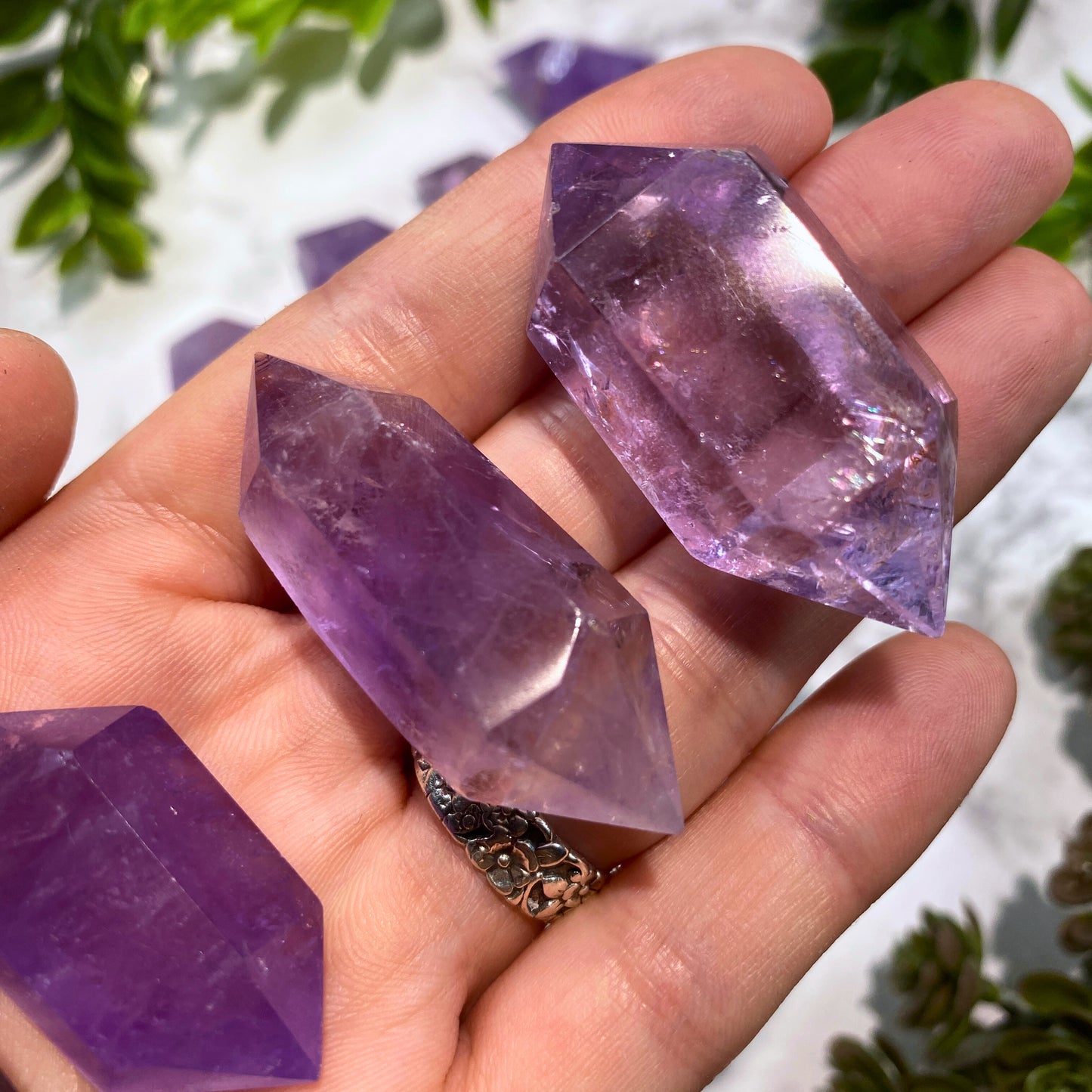 Double Terminated Amethyst - Brazil