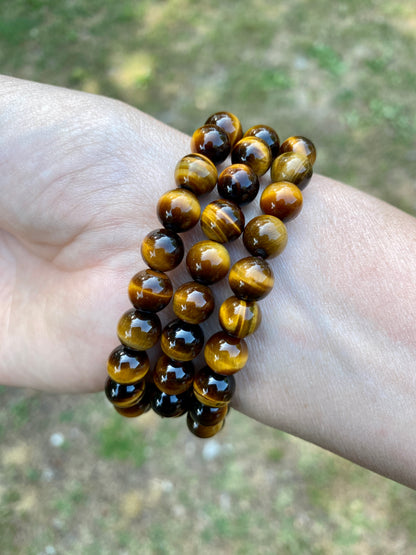 Tigers Eye Bracelet - High Quality - Attracts Good Luck